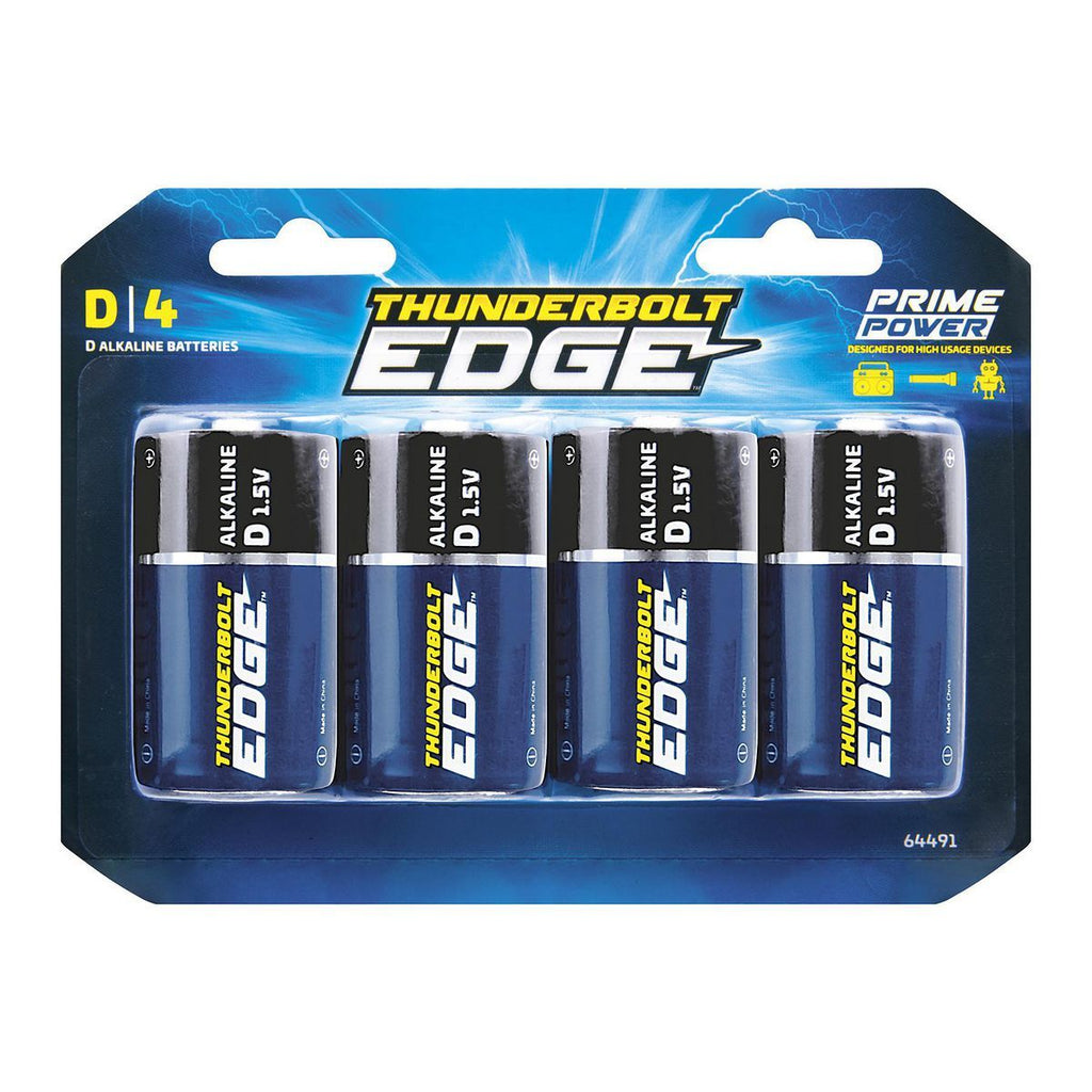 Alkaline Batteries, 4 Pack D724975