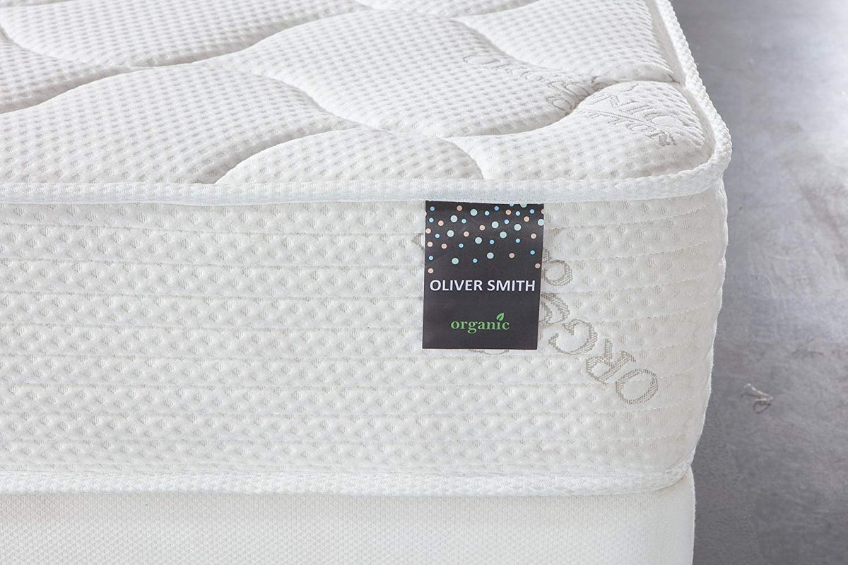 Organic Cotton 10 Spring & Foam Hybrid Mattress Z9062