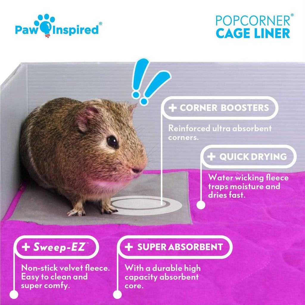 Washable Fleece Guinea Pig Cage Liners & Bedding B307056