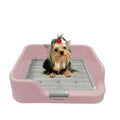 Indoor Dog Potty Tray with Protection Wall V220831