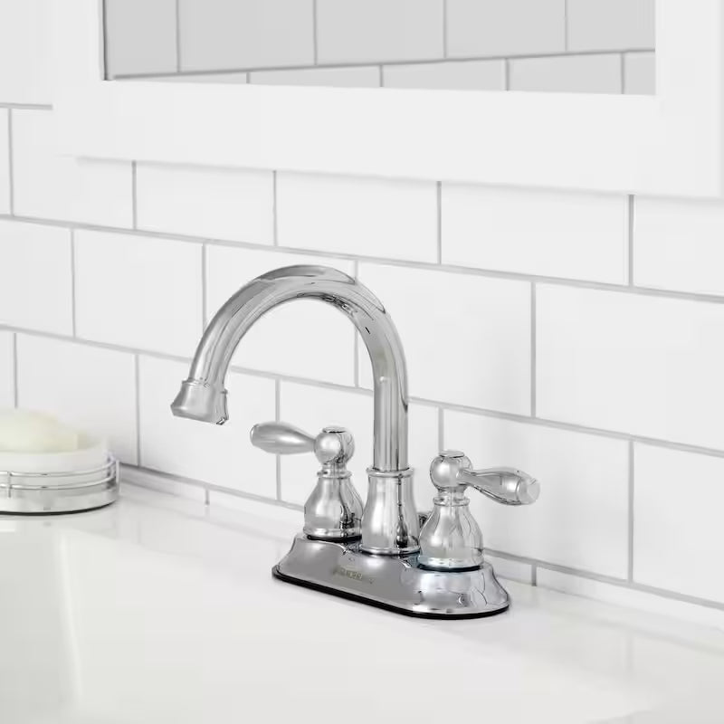 2-Handle High-Arc Bathroom Faucet in Polished Chrome I52790