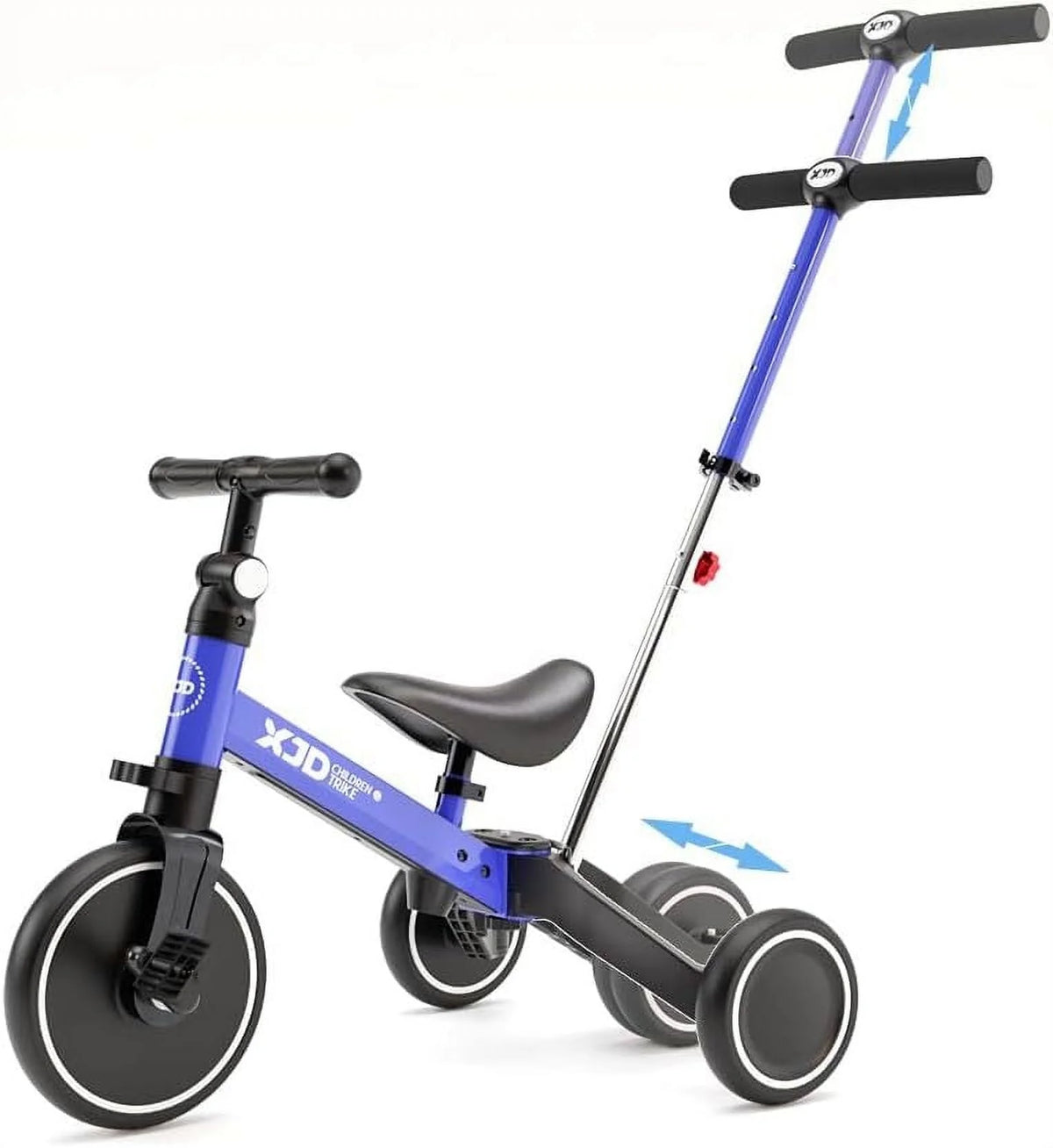 7 in 1 Toddler Tricycle with Push Handle J631924