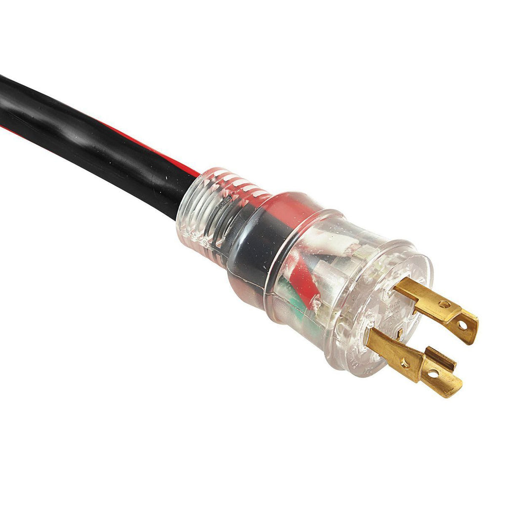 25 ft. 10 Gauge 4-Prong Twist Lock 30A Generator Extension Cord T12864
