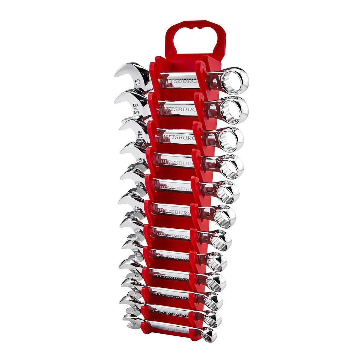 12 Slot Stubby Wrench Organizer, 2 Piece L38418