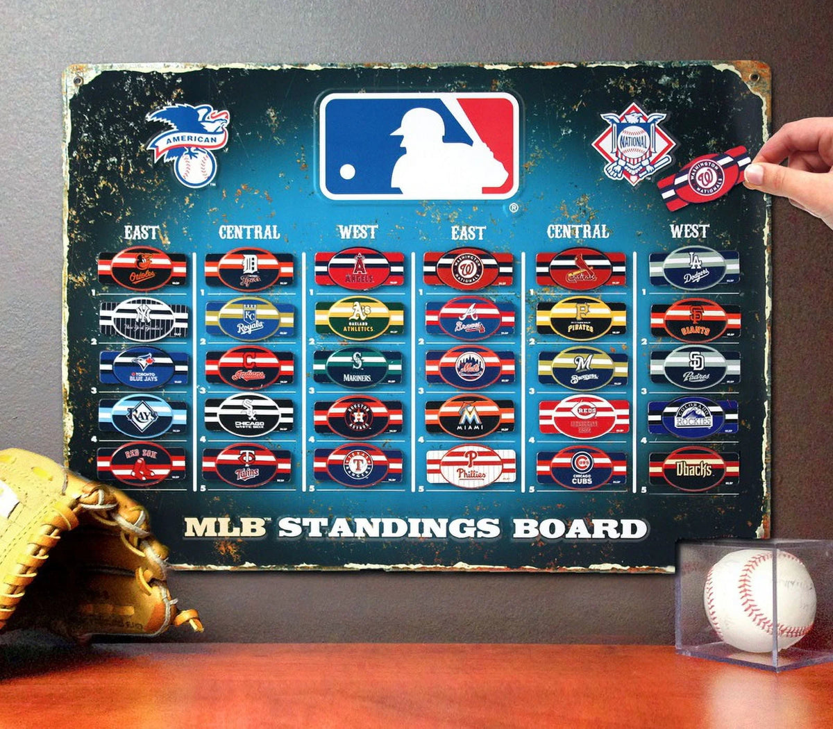 MLB Magnetic Standings Board W210